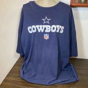 Early 2000s Dallas Cowboys NFL Navy Blue T-Shirt